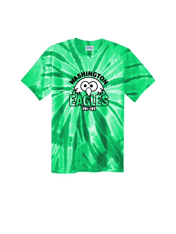 Washington Eagles Tie-Dye T-Shirt – Ultimate Screen Printing