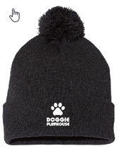 Load image into Gallery viewer, PAWS FOR A CAUSE (DOGGIE PLAYHOUSE)  POM BEANIE
