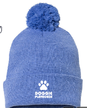 Load image into Gallery viewer, PAWS FOR A CAUSE (DOGGIE PLAYHOUSE)  POM BEANIE
