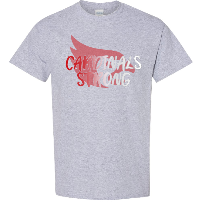 Saint Anne Spring 2021 Cotton Tee   *CARDINALS STRONG* LOGO