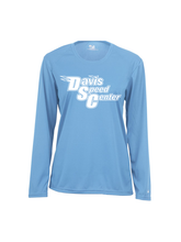 Load image into Gallery viewer, DAVIS SPEED LADIES PERFORMANCE LONG SLEEVE T-SHIRT
