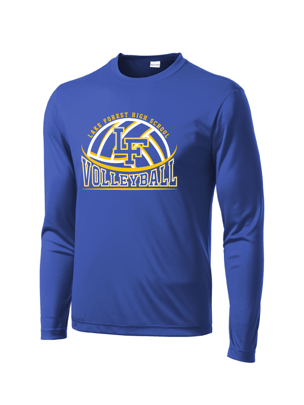 Lake Forest Volleyball Performance Long Sleeve (Multiple Colors Available)
