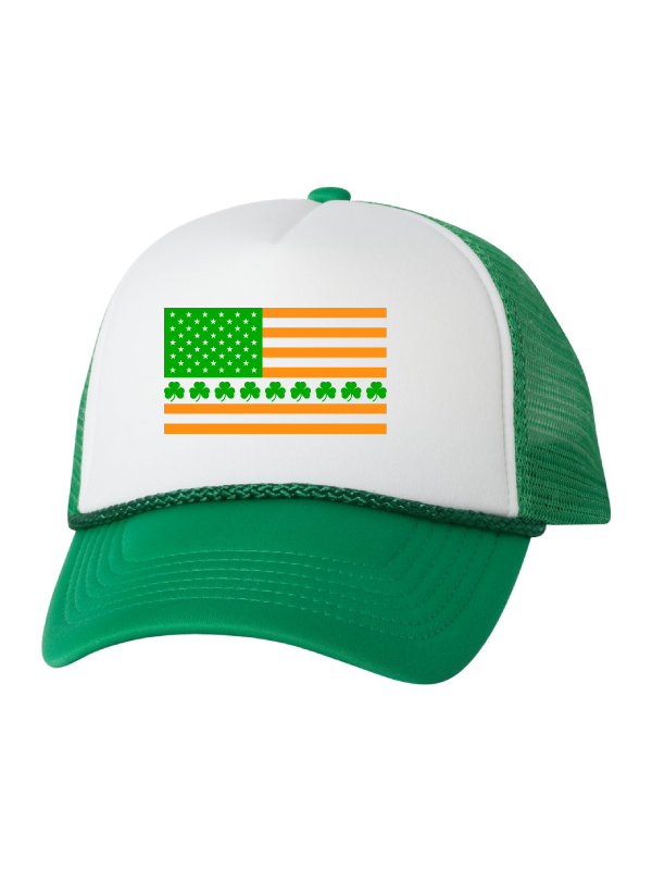 Irish American Flag Hat
