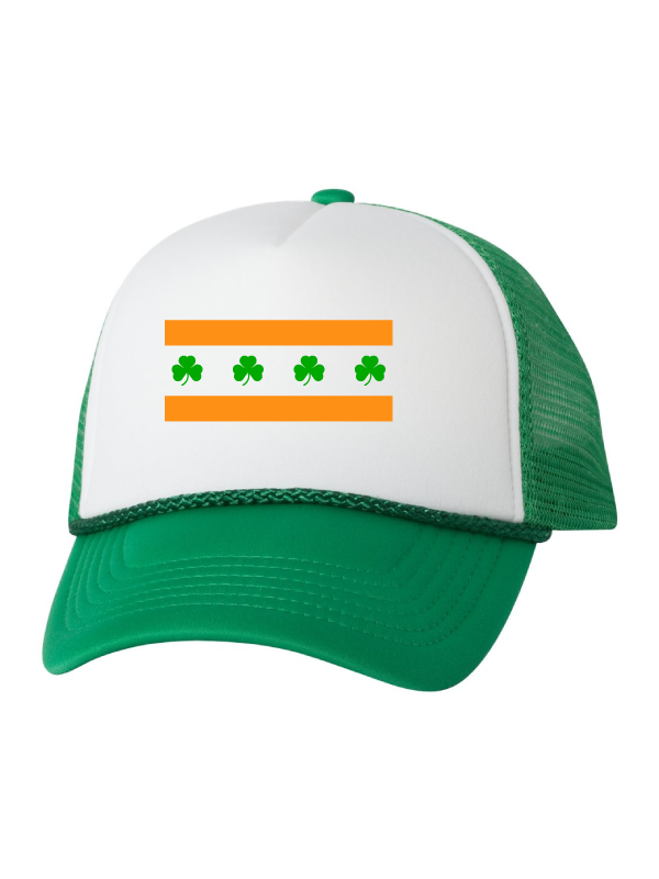 Irish Chicago Flag Hat