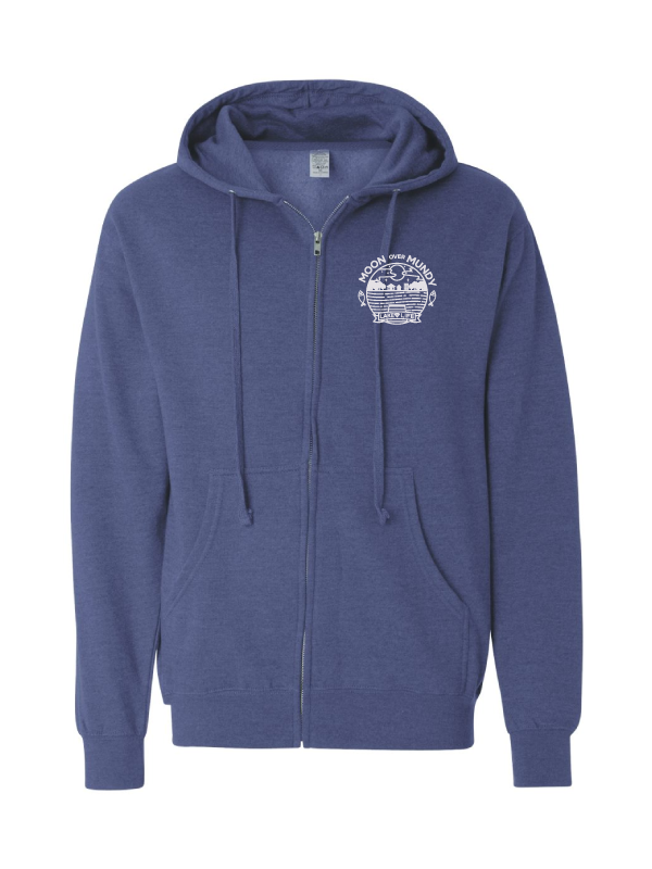 Moon Over Mundy Pullover Full-Zip Hoodie (Multiple Colors Available)