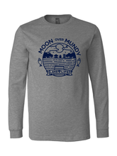 Load image into Gallery viewer, Moon Over Mundy Unisex  Long Sleeve T-Shirt (Multiple Colors Available)
