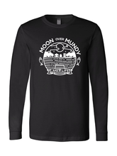 Load image into Gallery viewer, Moon Over Mundy Unisex  Long Sleeve T-Shirt (Multiple Colors Available)
