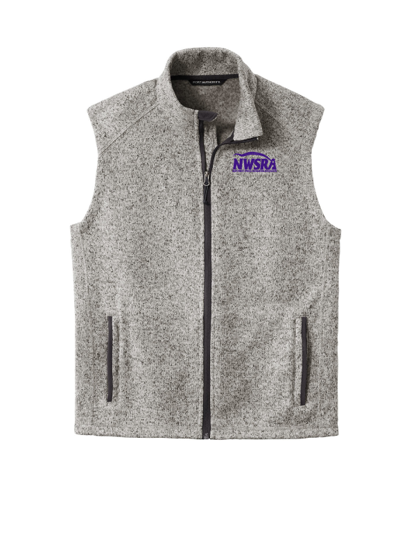 NWSRA FULL TIME STAFF Sweater Fleece Vest  (EMBROIDERED)