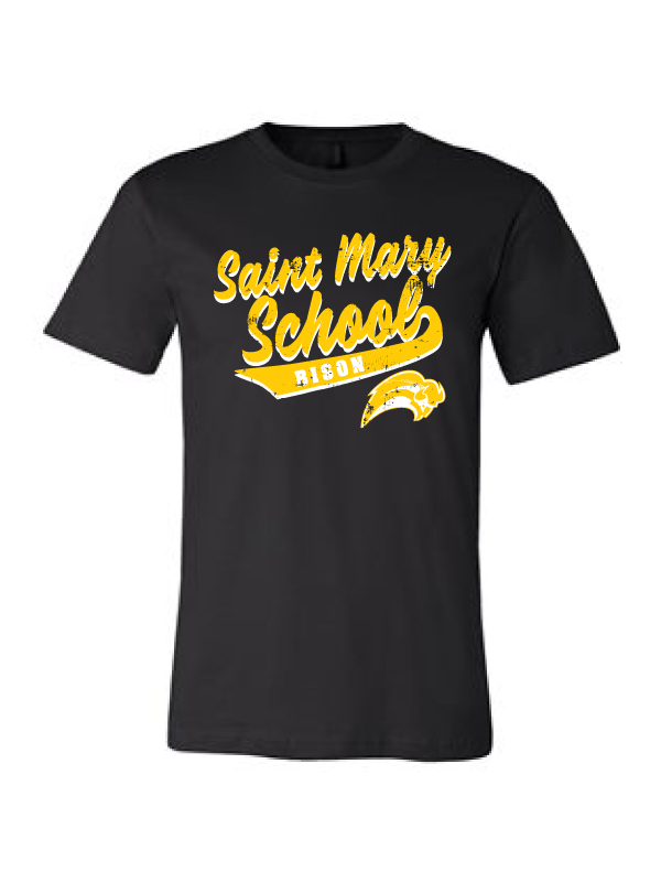 Saint Mary Fall 2020 Unisex Jersey SOFT STYLE Tee   *ADULT AND YOUTH*  LOGO 2