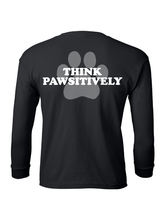 Load image into Gallery viewer, WHITELEY PAWSITIVITY LONG SLEEVE TEE  **YOUTH**

