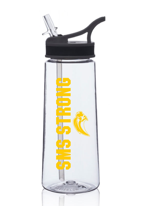 Saint Mary Fall 2020 22 oz. Sports Water Bottles With Straw