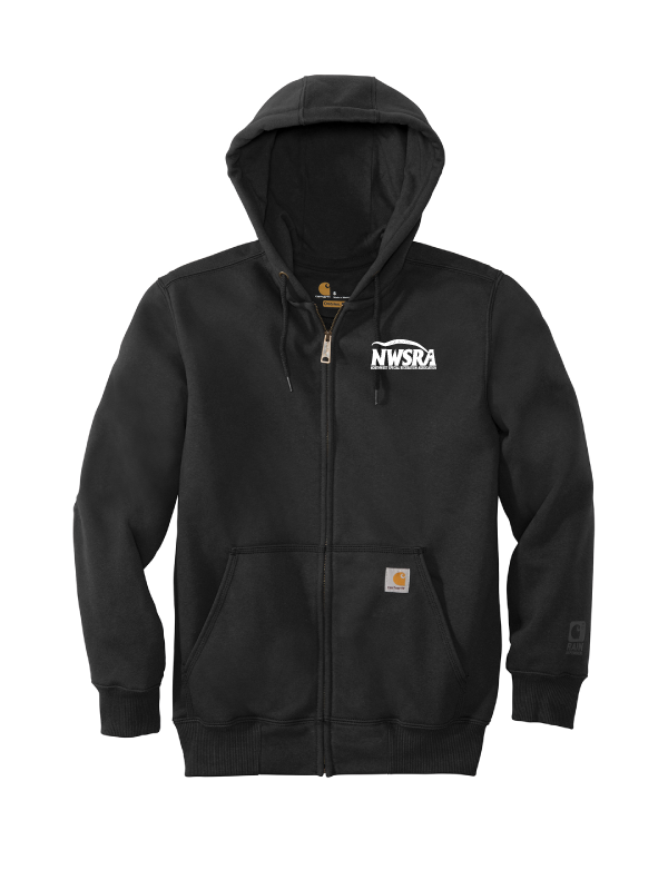 NWSRA FULL TIME Carhartt ® Rain Defender ® Paxton Heavyweight Hooded Zip-Front Sweatshirt