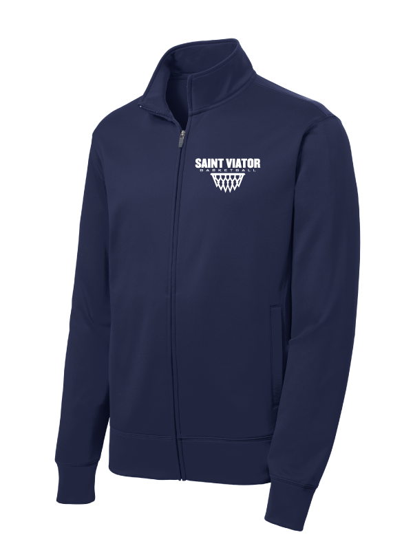 SAINT VIATOR BASKETBALL Sport-Wick® Fleece Full-Zip Jacket